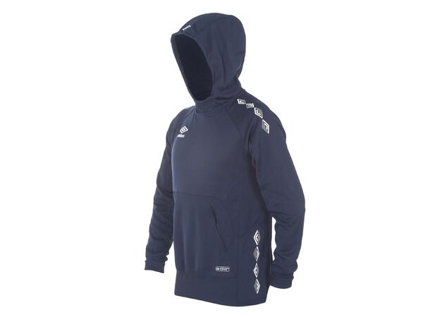 UMBRO UX-1 Hood Top jr Marine/Hv 164 Tøff teknisk hettegenser 
